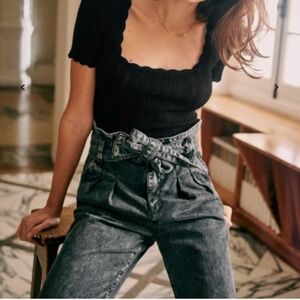 EUC Sézane Austin Trousers 34